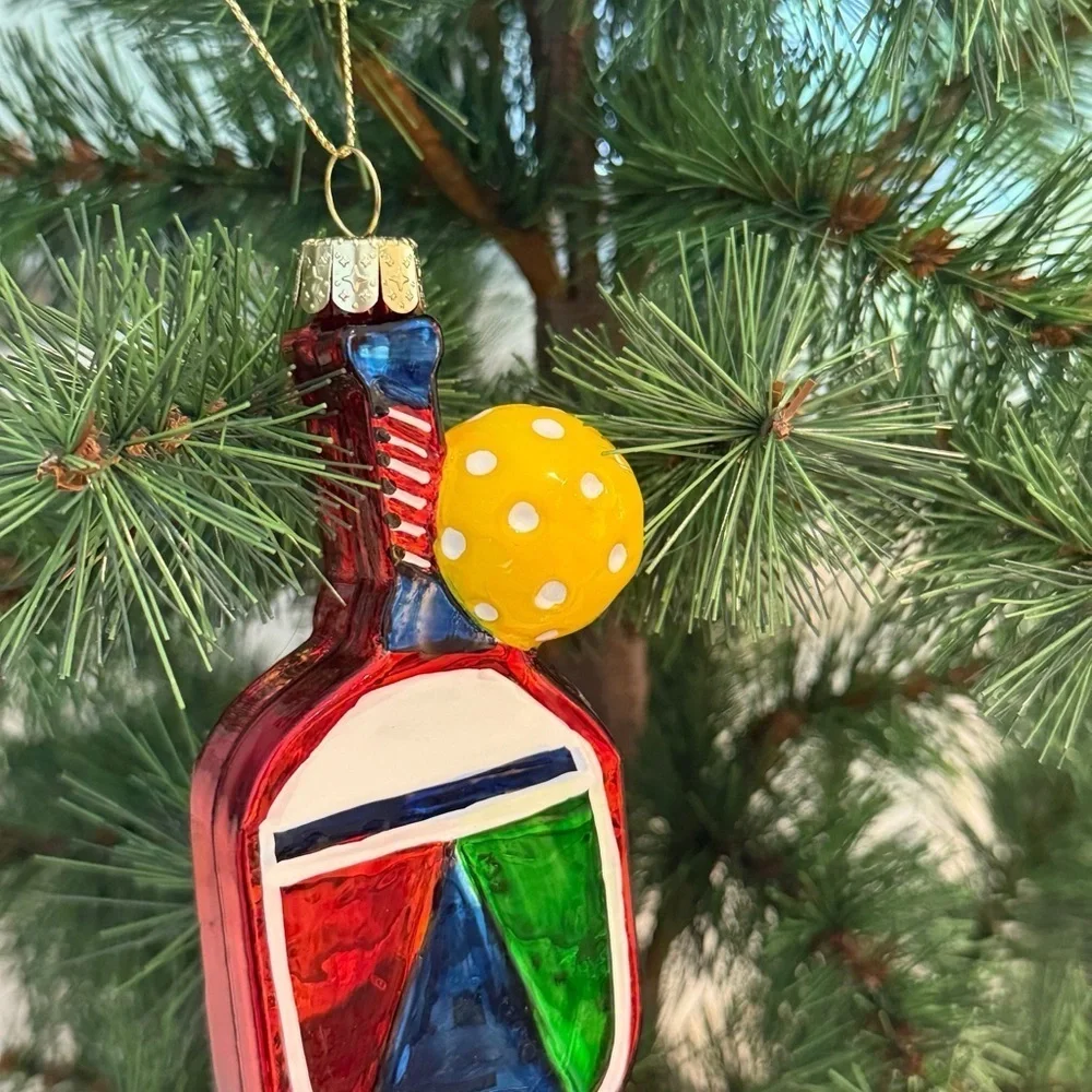 NWT Pickleball Christmas Ornament